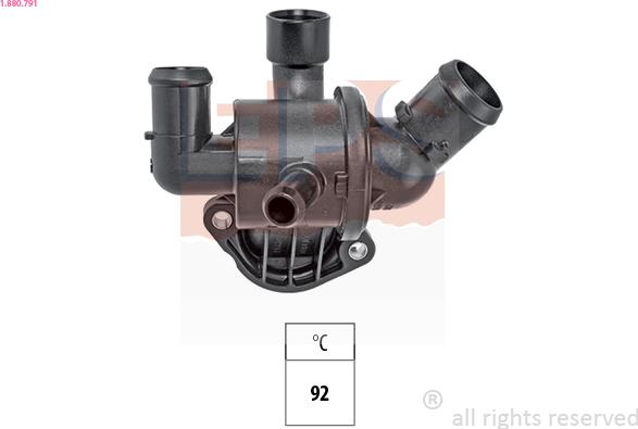 EPS 1.880.791 - Termostats, Dzesēšanas šķidrums ps1.lv