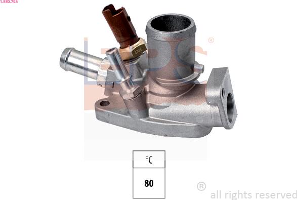 EPS 1.880.758 - Termostats, Dzesēšanas šķidrums ps1.lv