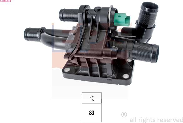 EPS 1.880.734 - Termostats, Dzesēšanas šķidrums ps1.lv