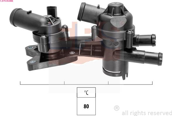 EPS 1.879.954KK - Termostats, Dzesēšanas šķidrums ps1.lv