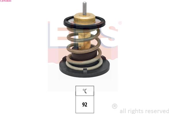 EPS 1.879.964S - Termostats, Dzesēšanas šķidrums ps1.lv