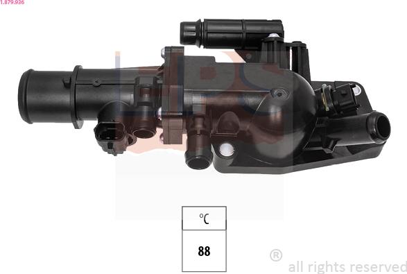 EPS 1.879.936 - Termostats, Dzesēšanas šķidrums ps1.lv