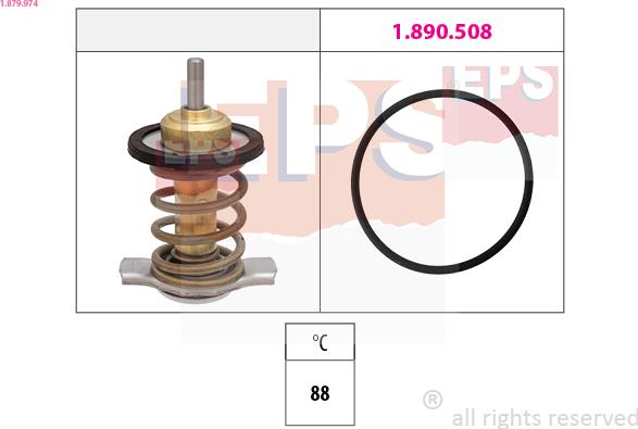 EPS 1.879.974 - Termostats, Dzesēšanas šķidrums ps1.lv