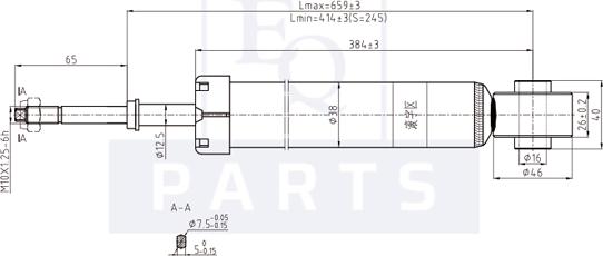 Equal Quality AM20159 - Amortizators ps1.lv