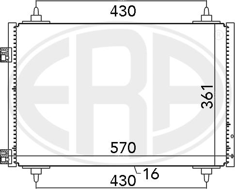 ERA 667068 - Kondensators, Gaisa kond. sistēma ps1.lv