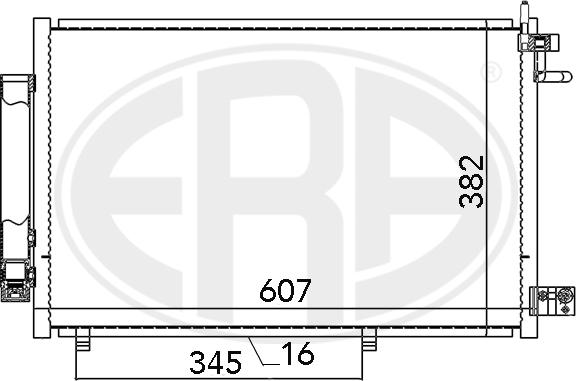 ERA 667031 - Kondensators, Gaisa kond. sistēma ps1.lv