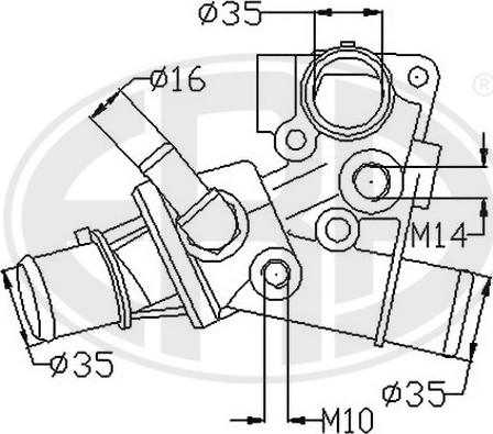 ERA 350182 - Termostats, Dzesēšanas šķidrums ps1.lv