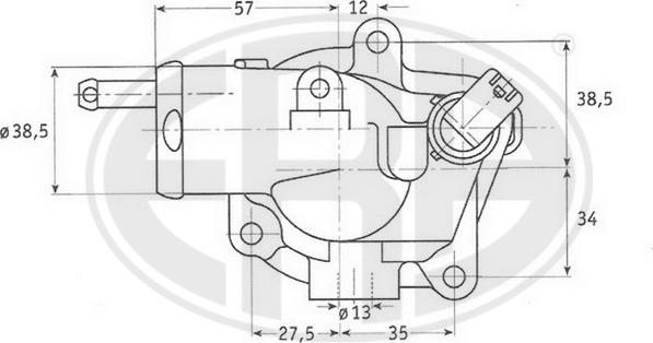 ERA 350176 - Termostats, Dzesēšanas šķidrums ps1.lv