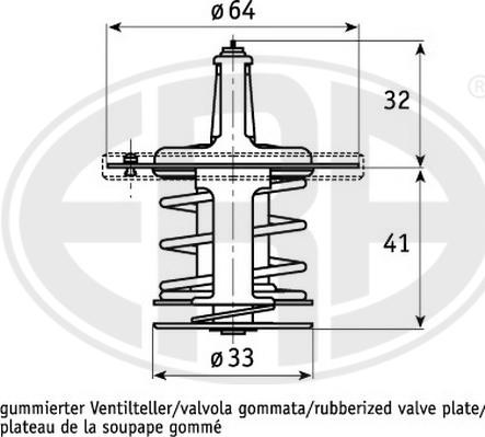 ERA 350303 - Termostats, Dzesēšanas šķidrums ps1.lv