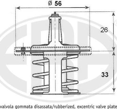 ERA 350280A - Termostats, Dzesēšanas šķidrums ps1.lv