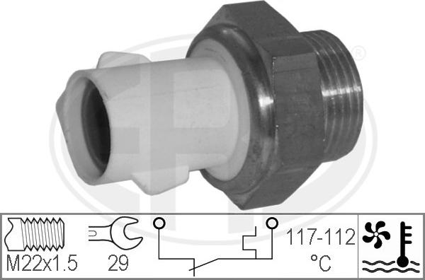 ERA 330622 - Termoslēdzis, Radiatora ventilators ps1.lv