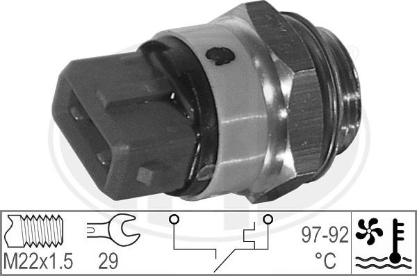 ERA 330188 - Termoslēdzis, Radiatora ventilators ps1.lv