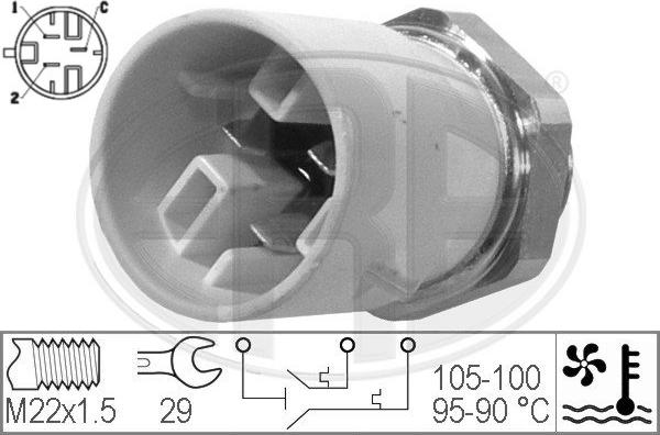 ERA 330300 - Termoslēdzis, Radiatora ventilators ps1.lv