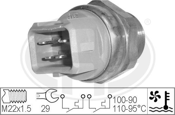 ERA 330211 - Termoslēdzis, Radiatora ventilators ps1.lv