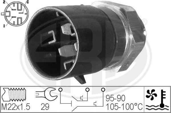 ERA 330217 - Termoslēdzis, Radiatora ventilators ps1.lv