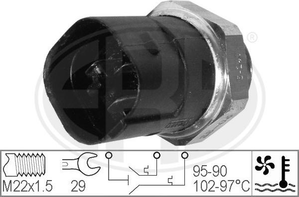 ERA 330280 - Termoslēdzis, Radiatora ventilators ps1.lv