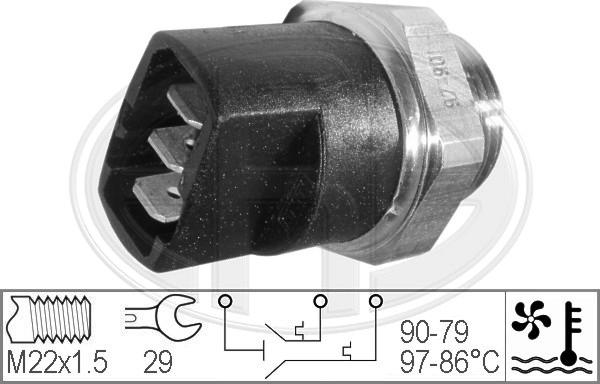 ERA 330281 - Termoslēdzis, Radiatora ventilators ps1.lv