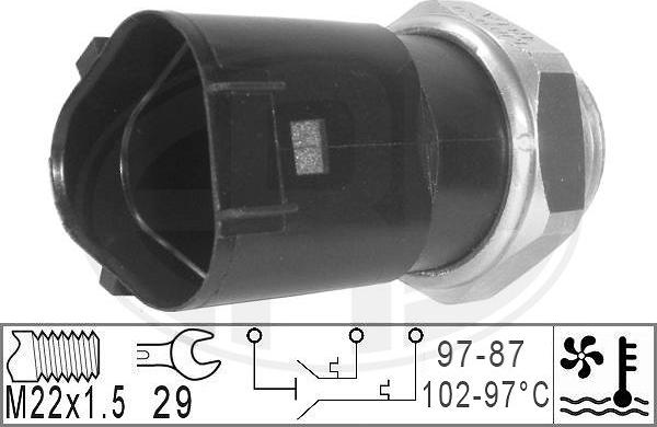 ERA 330230 - Termoslēdzis, Radiatora ventilators ps1.lv