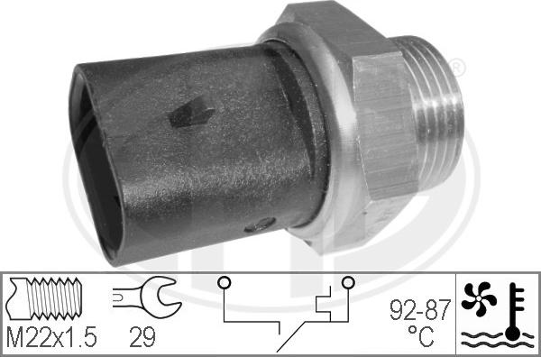 ERA 330273 - Termoslēdzis, Radiatora ventilators ps1.lv