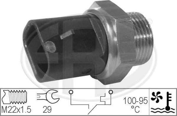 ERA 330277 - Termoslēdzis, Radiatora ventilators ps1.lv