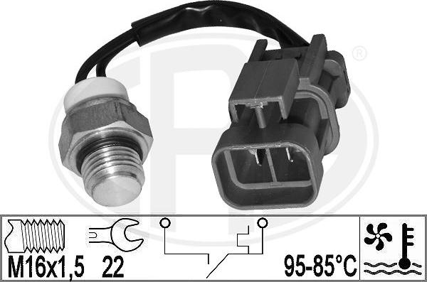 ERA 331040 - Termoslēdzis, Radiatora ventilators ps1.lv