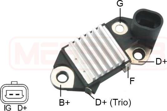 ERA 215 956 - Ģeneratora sprieguma regulators ps1.lv