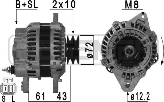 ERA 210950A - Ģenerators ps1.lv