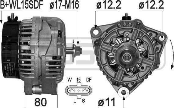 ERA 210982R - Ģenerators ps1.lv