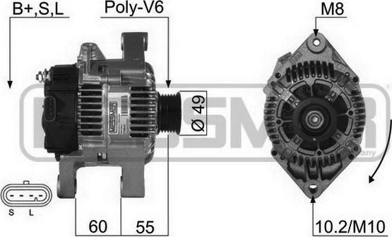 ERA 210540R - Ģenerators ps1.lv