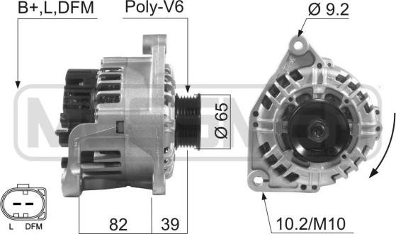 ERA 210076R - Ģenerators ps1.lv