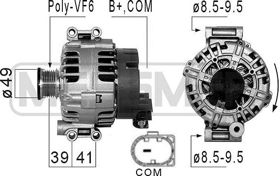 ERA 210855R - Ģenerators ps1.lv