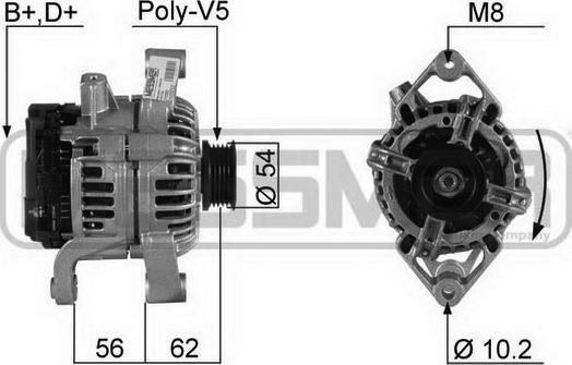 ERA 210352R - Ģenerators ps1.lv