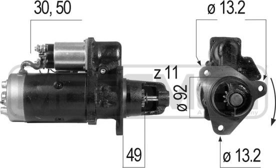 ERA 220288R - Starteris ps1.lv