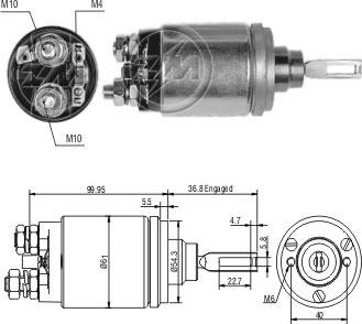 ERA ZM541 - Ievilcējrelejs, Starteris ps1.lv