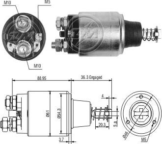 ERA ZM548 - Ievilcējrelejs, Starteris ps1.lv