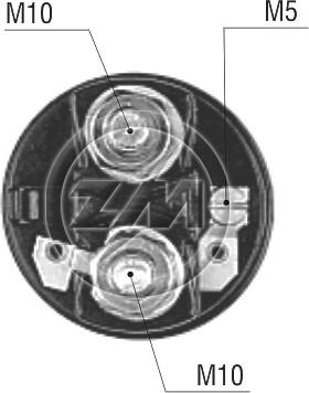 ERA ZM53191 - Remkomplekts, Starteris ps1.lv