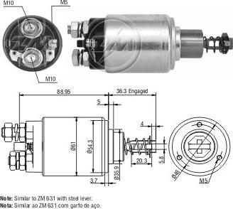 ERA ZM531 - Ievilcējrelejs, Starteris ps1.lv