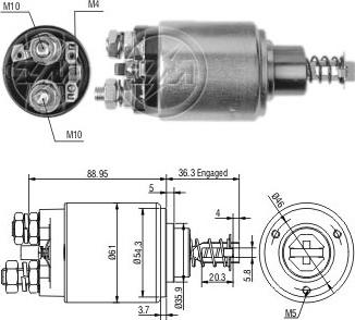 ERA ZM538 - Ievilcējrelejs, Starteris ps1.lv