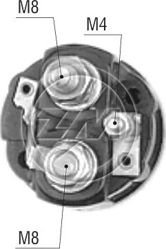 ERA ZM66496 - Remkomplekts, Starteris ps1.lv