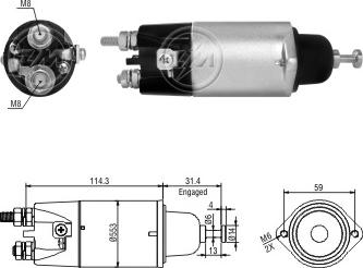 ERA ZM1898 - Ievilcējrelejs, Starteris ps1.lv