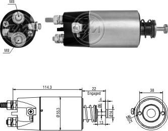 ERA ZM1897 - Ievilcējrelejs, Starteris ps1.lv