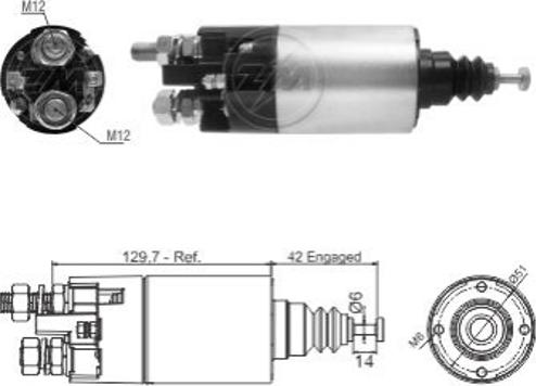 ERA ZM1842 - Ievilcējrelejs, Starteris ps1.lv