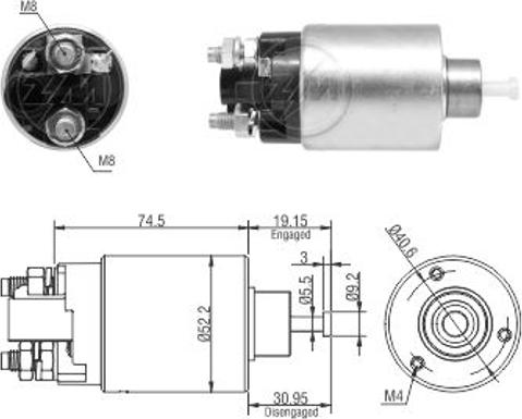 ERA ZM1866 - Ievilcējrelejs, Starteris ps1.lv