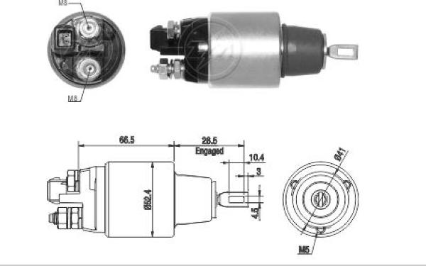 ERA ZM1382 - Ievilcējrelejs, Starteris ps1.lv