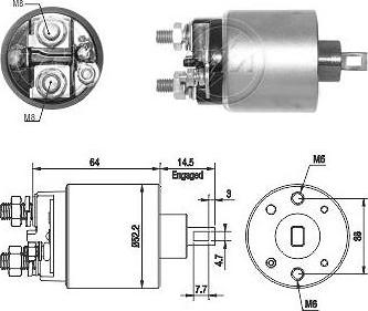 ERA ZM1710 - Ievilcējrelejs, Starteris ps1.lv