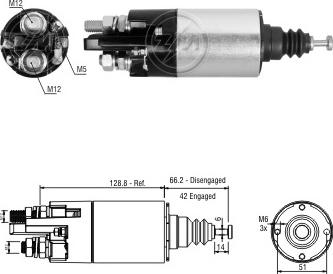 ERA ZM842 - Ievilcējrelejs, Starteris ps1.lv