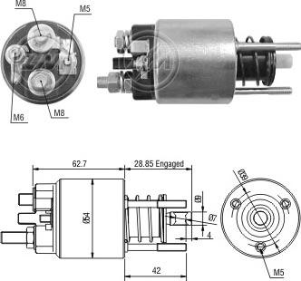 ERA ZM396 - Ievilcējrelejs, Starteris ps1.lv