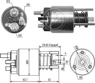 ERA ZM3395 - Ievilcējrelejs, Starteris ps1.lv