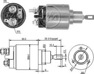 ERA ZM2573 - Ievilcējrelejs, Starteris ps1.lv