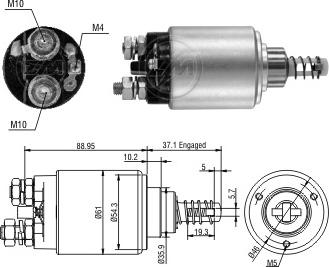 ERA ZM2639 - Ievilcējrelejs, Starteris ps1.lv